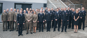 Zdjęcie przedstawia uczestników konferencji dot. współpracy polsko-czeskiej.